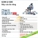 Máy cắt nhôm Bosch GCM 12 SDE