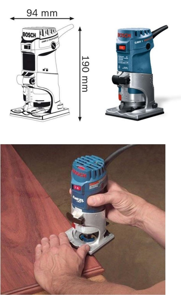 Cách sử dụng máy phay Bosch phát huy công năng tối đa