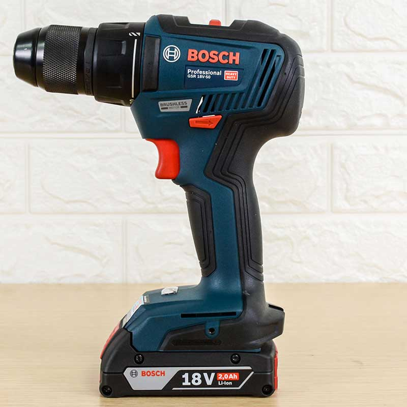 Bosch GSR 18V-50: Đồng hành đáng tin cậy của bạn trong mọi công việc xây dựng