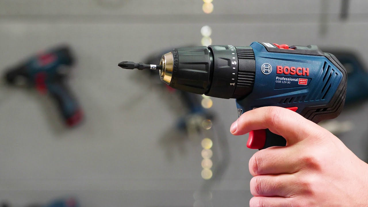Hiệu Năng Vượt Trội Cho Mọi Công Việc: Tại Sao Máy Khoan Vặn Vít Dùng Pin Bosch GSR 12V-30 Là Lựa Chọn Thông Minh Của Bạn?