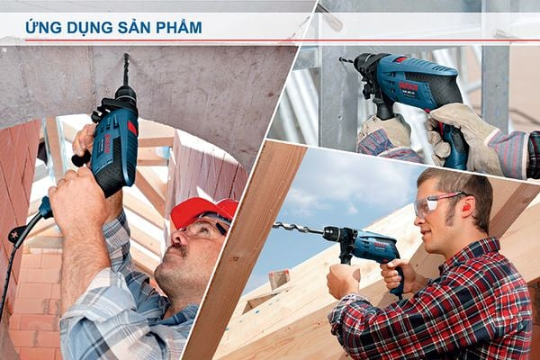 Sức Mạnh Đột Phá Trong Tầm Tay: Máy khoan động lực Bosch GSB 16 RE – Chinh Phục Mọi Vật Liệu!
