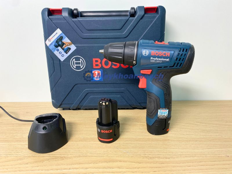 Bosch GSR 120-LI Gen II: Khoan Vặn Vít Pin 12V Tối Ưu
