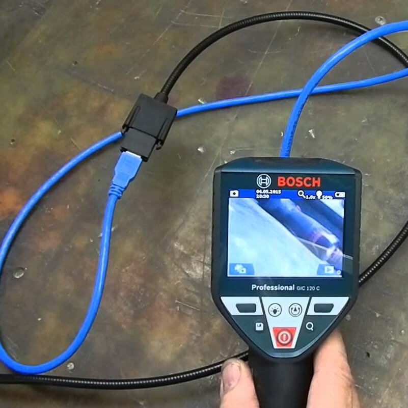 Camera Quan Sát Bosch GIC 120 C: "Mắt Thần" Kiểm Tra Khó Tiếp Cận