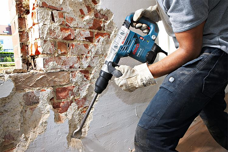Khám phá Sức Mạnh Vượt Trội của Máy đục bê tông Bosch GSH 5 (kèm phụ kiện) - Bosch Chính Hãng