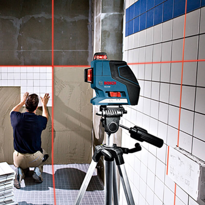 Máy Cân Mực Bosch GLL 3-80 Professional: 3 Tia 360 Độ - Chuẩn Mực Cho Mọi Dự Án Lớn!
