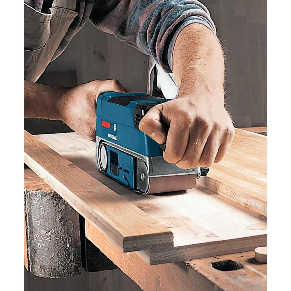 Máy Chà Nhám Băng Bosch GBS 75 A: Sức Mạnh Hoàn Hảo Cho Bề Mặt Mịn Màng!