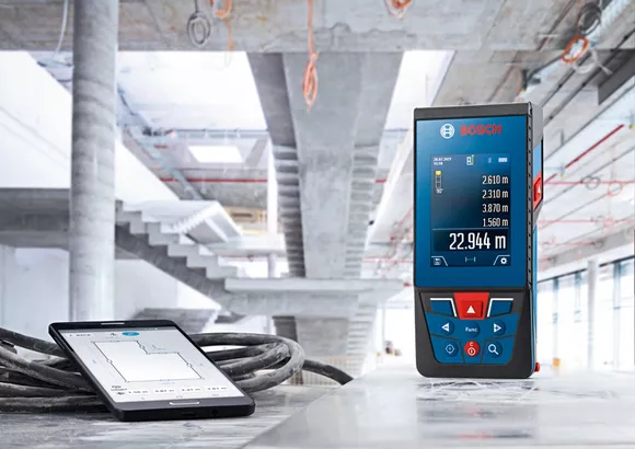 Máy Đo Khoảng Cách Bosch GLM 100-25 C MỚI! - Kết Nối Thông Minh, Tiện Lợi