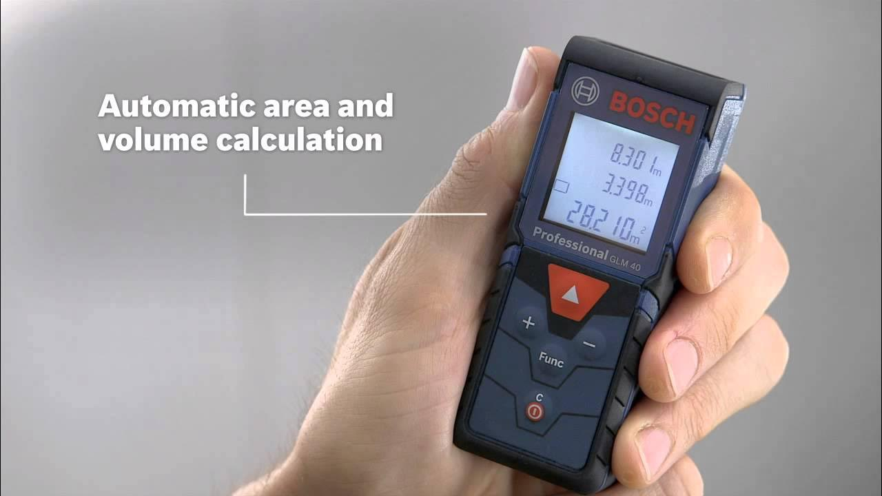 Máy Đo Khoảng Cách Bosch GLM 40 - Chính Xác, Bền Bỉ, Giá Tốt
