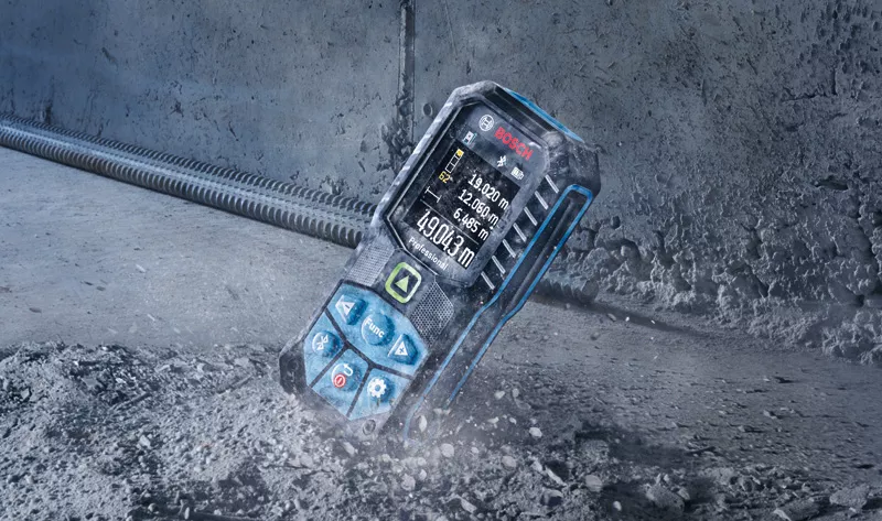 Máy Đo Khoảng Cách Bosch GLM 50-27 CG - Laser Xanh, Bền Bỉ, Kết Nối Thông Minh