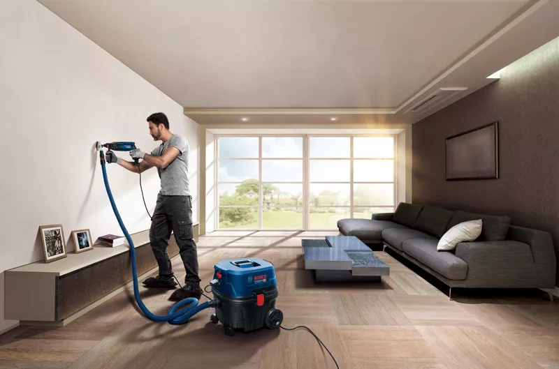 Máy Hút Ướt/Khô Bosch GAS 12-25 PL: Sức Mạnh Đỉnh Cao, Lọc Bụi Vượt Trội Cho Mọi Công Việc!